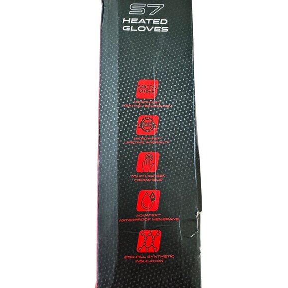 Gerbing S7 Heated Gloves Size Small Women’s NWB $249 3 Levels Heat 8 Hours Skiin - Picture 5 of 11